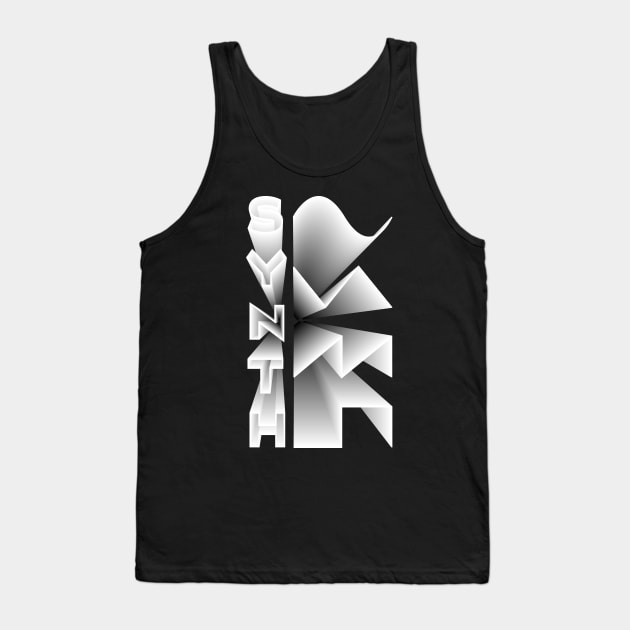 Synth Waveform Audio Analog Design Modular Gift Tank Top by star trek fanart and more
